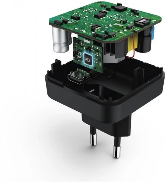 Hama Ladegerät USB Type-C-Port Schwarz 3 Hama Ladegerät USB Type-C-Port Schwarz – Bild 3