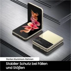 Samsung Galaxy Z Flip3 5G (256GB) Smartphone Phantom Cream 9 Samsung Galaxy Z Flip3 5G (256GB) Smartphone Phantom Cream -Apple-Geschäft f5e02f86 c853 4ae8 ad65 e3ab60ca2608 600x600 3