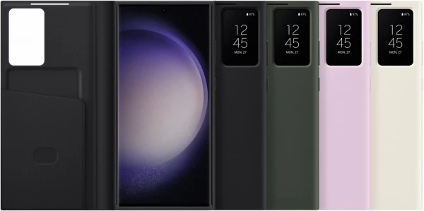 Samsung Smart View Wallet Case Für Galaxy S23 Ultra Grün 5 Samsung Smart View Wallet Case Für Galaxy S23 Ultra Grün – Bild 5