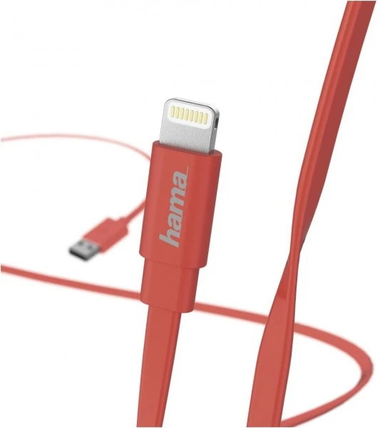 Hama Lade-Sync-Kabel Lightning (1,2m) Pink 2 Hama Lade-Sync-Kabel Lightning (1,2m) Pink – Bild 2