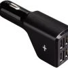 Hama USB KFZ Ladeg. Auto-Detect 5V/4,8A Schwarz