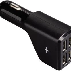 Hama USB KFZ Ladeg. Auto-Detect 5V/4,8A Schwarz
