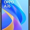 OPPO A76 Smartphone Glowing Black