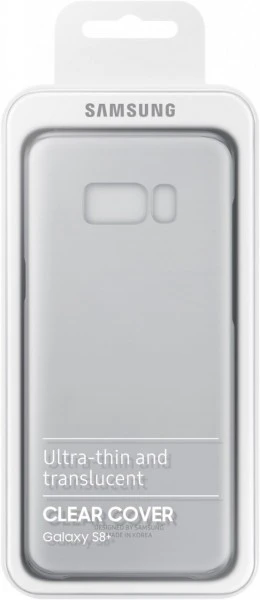 Samsung Clear Cover Für Galaxy S8+ Silber 4 Samsung Clear Cover Für Galaxy S8+ Silber – Bild 4