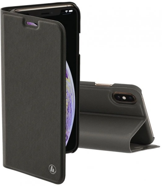 Hama Booklet Slim Pro Für IPhone XS Max Grau 2 Hama Booklet Slim Pro Für IPhone XS Max Grau – Bild 2