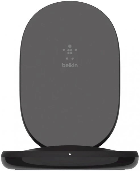 BELKIN Drahtlos Ladeständer (15W) Mit Netzteil (24W) Schwarz 1 BELKIN Drahtlos Ladeständer (15W) Mit Netzteil (24W) Schwarz